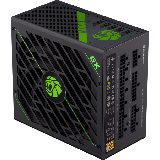 Блок живлення 750W GAMEMAX GX-750 Pro ATX3.1 PCIe5.1 Black
