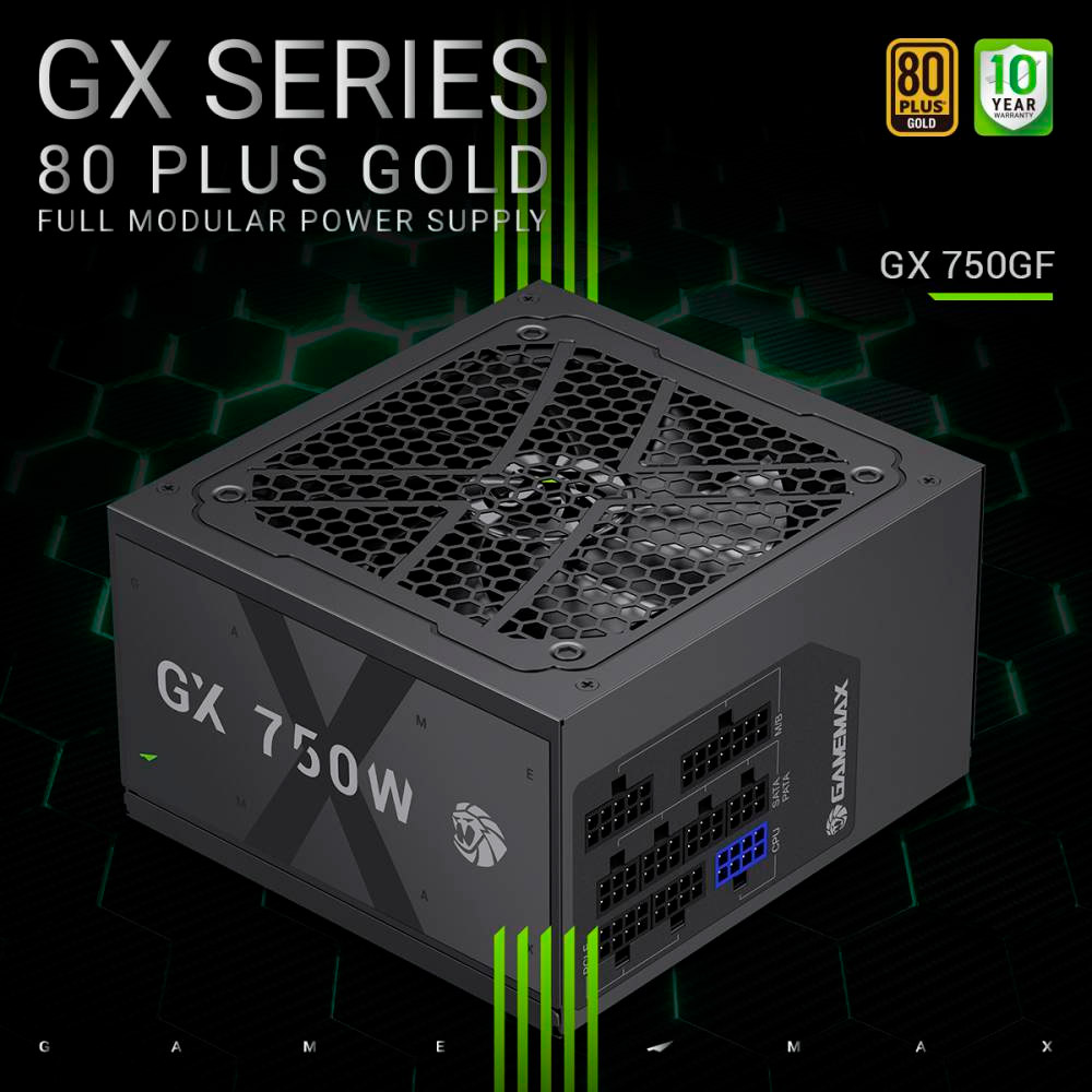 Блок живлення 750W GAMEMAX GX-750GF