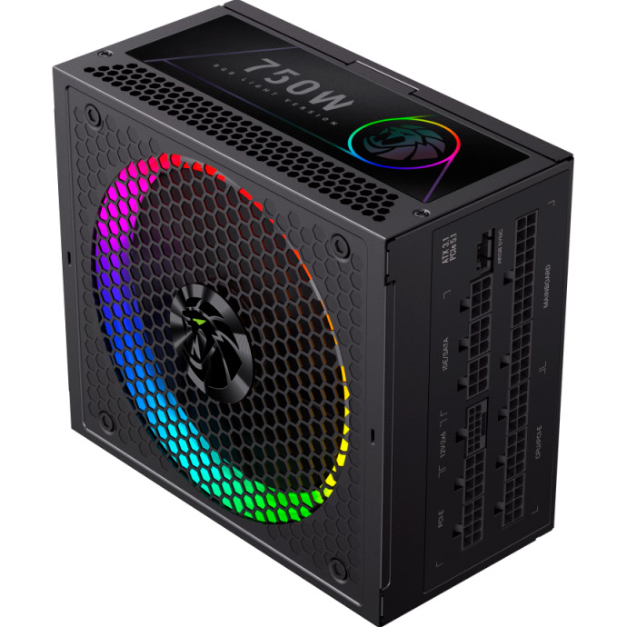 Блок живлення 750W GAMEMAX RGB Pro 750G Black
