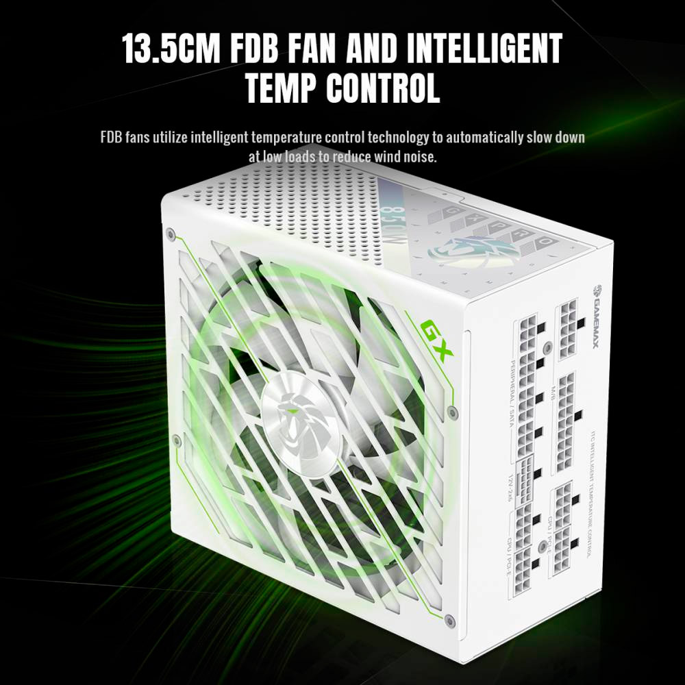 Блок живлення 850W GAMEMAX GX Pro 850G White