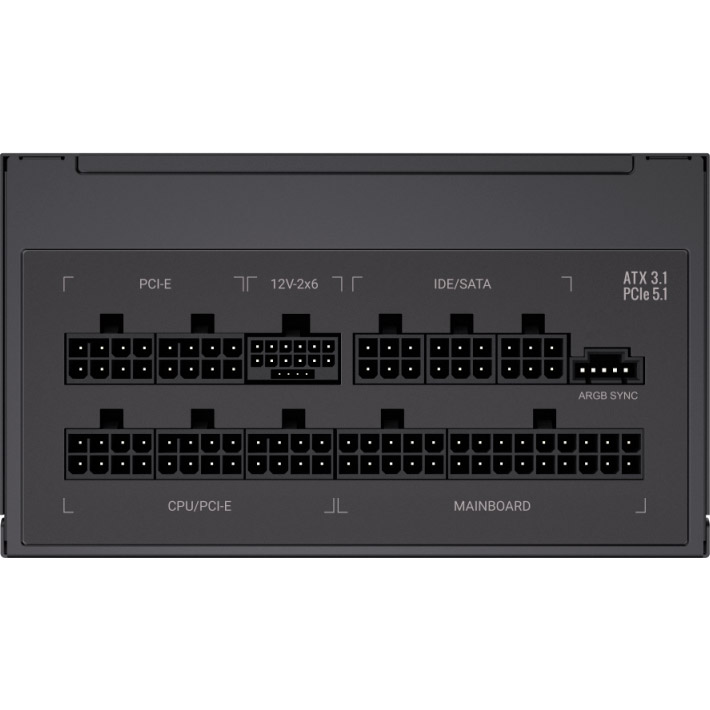 Блок живлення 850W GAMEMAX RGB Pro 850G Black