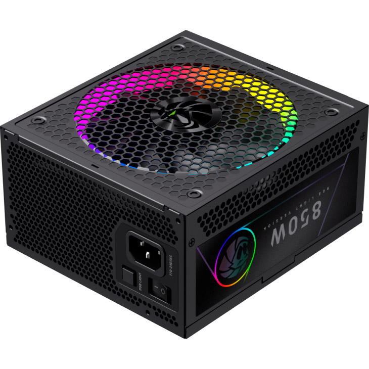 Блок живлення 850W GAMEMAX RGB-850G Black