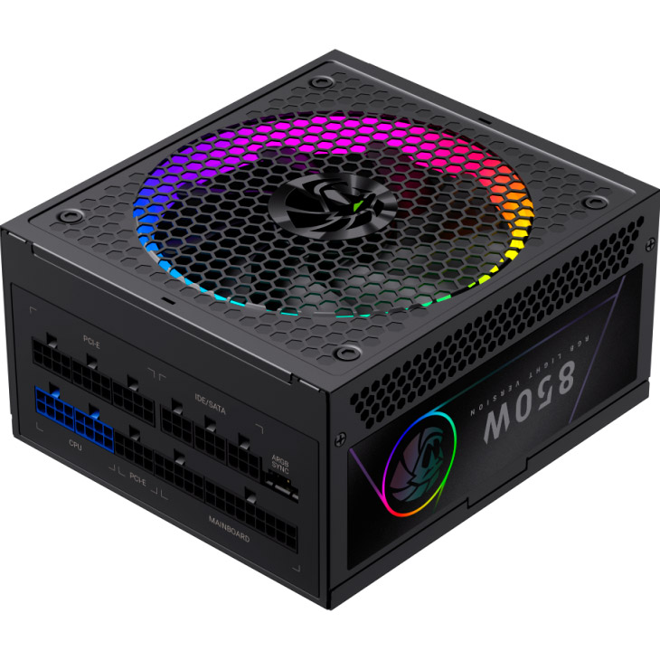 Блок живлення 850W GAMEMAX RGB-850G Black