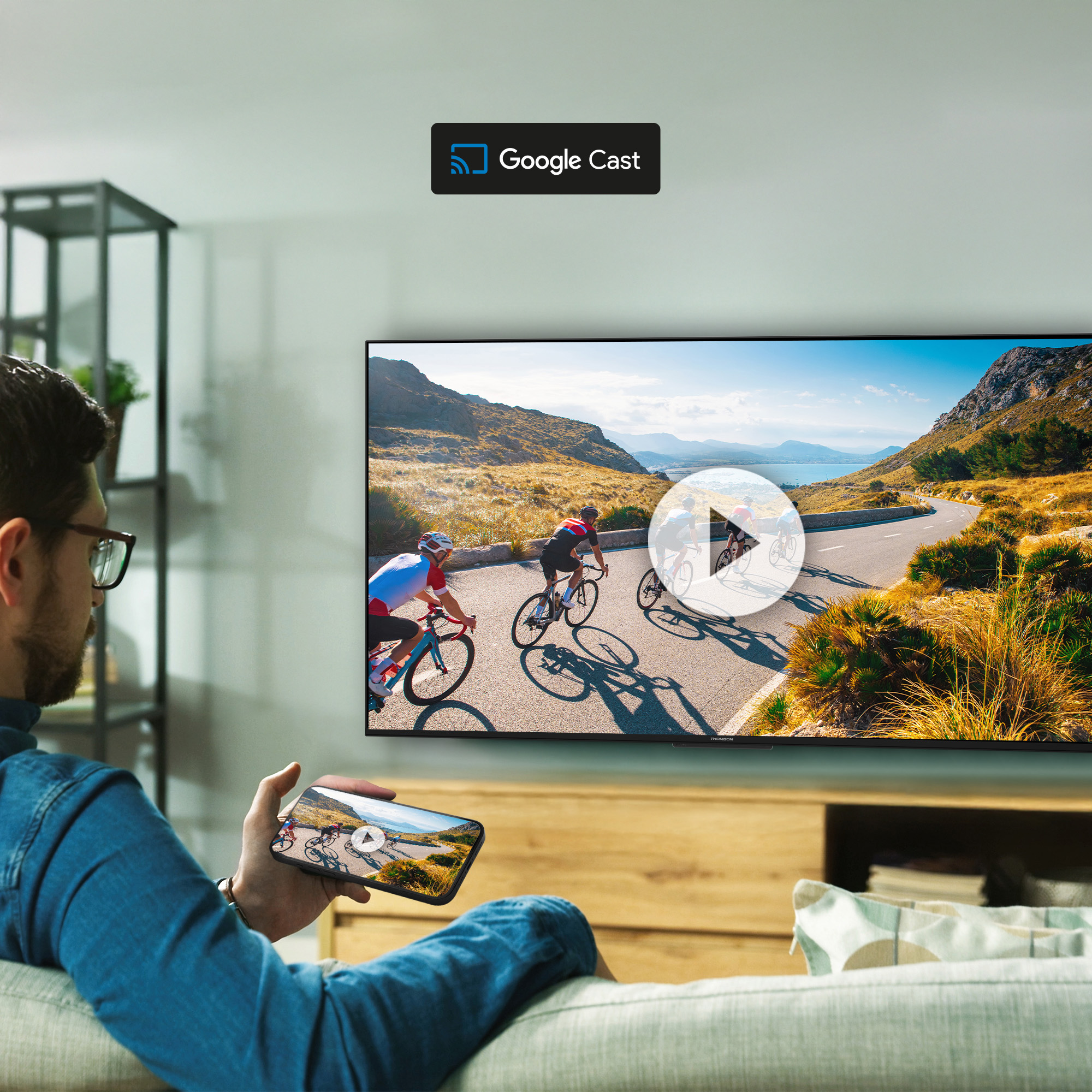 Телевизор THOMSON 75" MiniLED 4K 75MG7C15