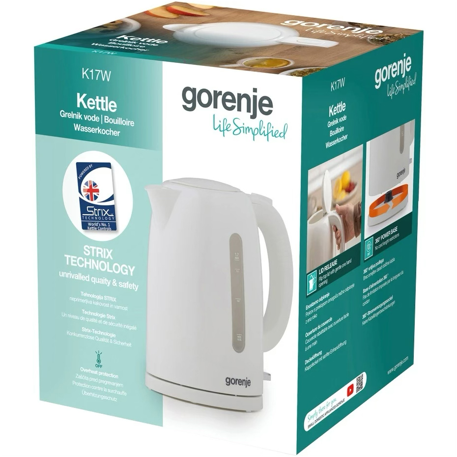 Электрочайник GORENJE K17W (746006)