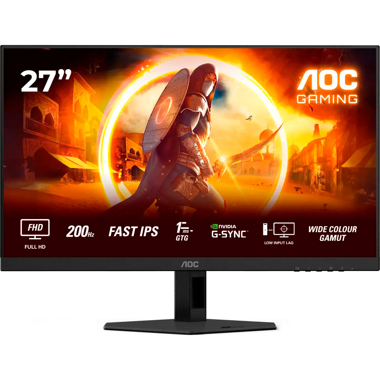 Монітор 27" AOC 27G4HRE