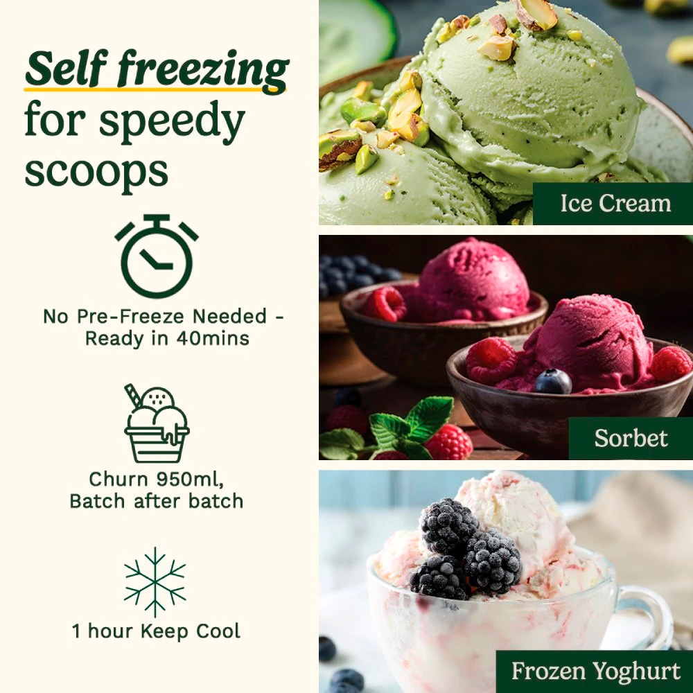 Мороженица CUISINART Freeze Ease ICE90E
