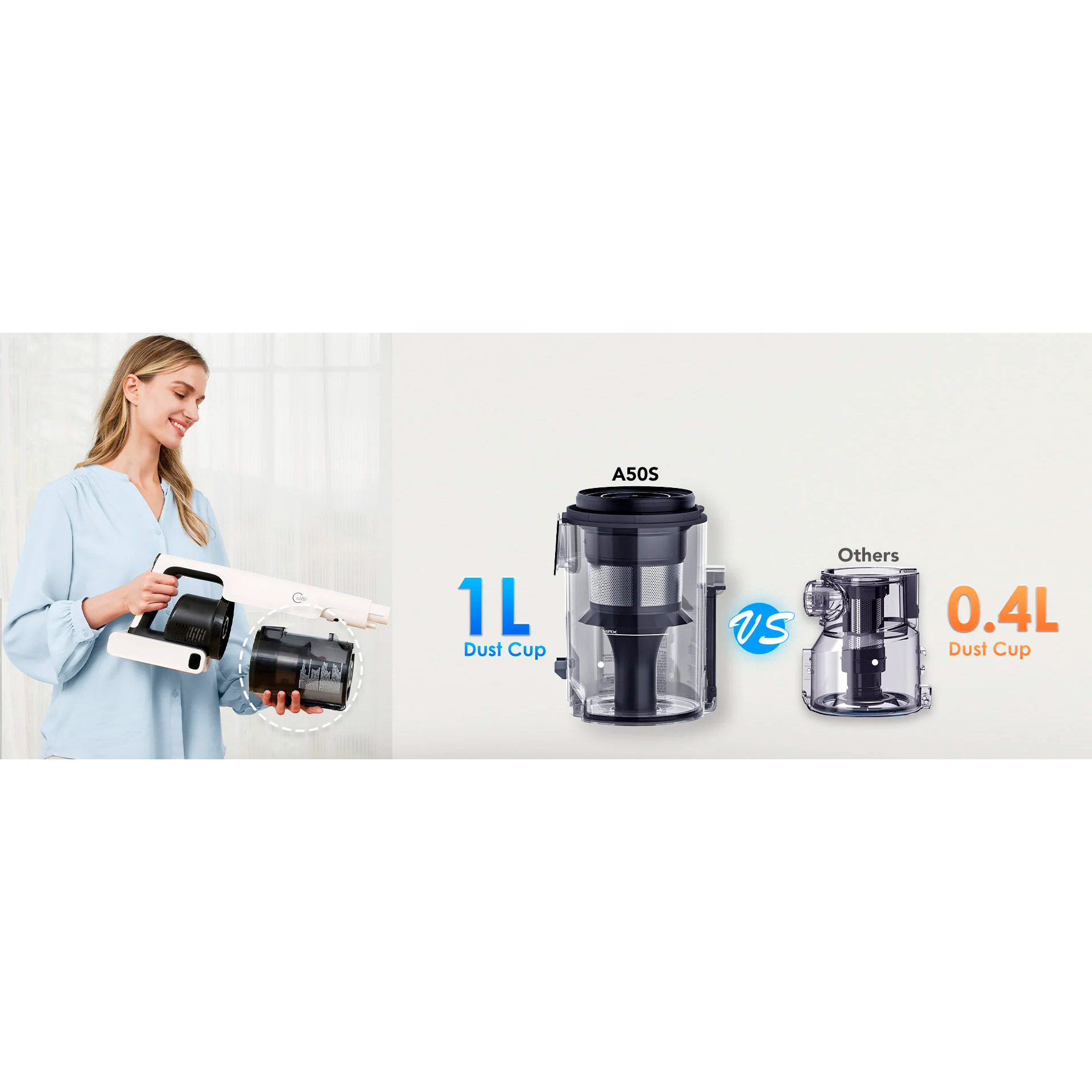 Пилосос TINECO Pure One A50S (VS201400DE)