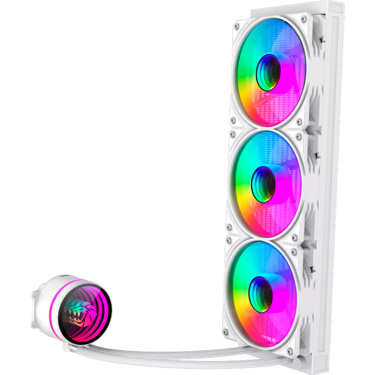 Система водяного охлаждения GAMEMAX IceBurg 360 Infinity White
