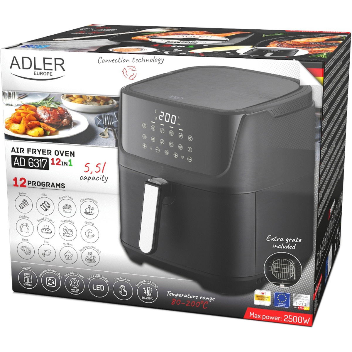 Мультипечь ADLER AD 6317
