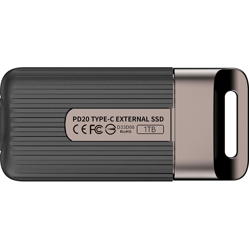 Портативний SSD диск TEAM PD20 Mini 4TB USB3.2 Gen2x2 (TPSEG5004T0C102)