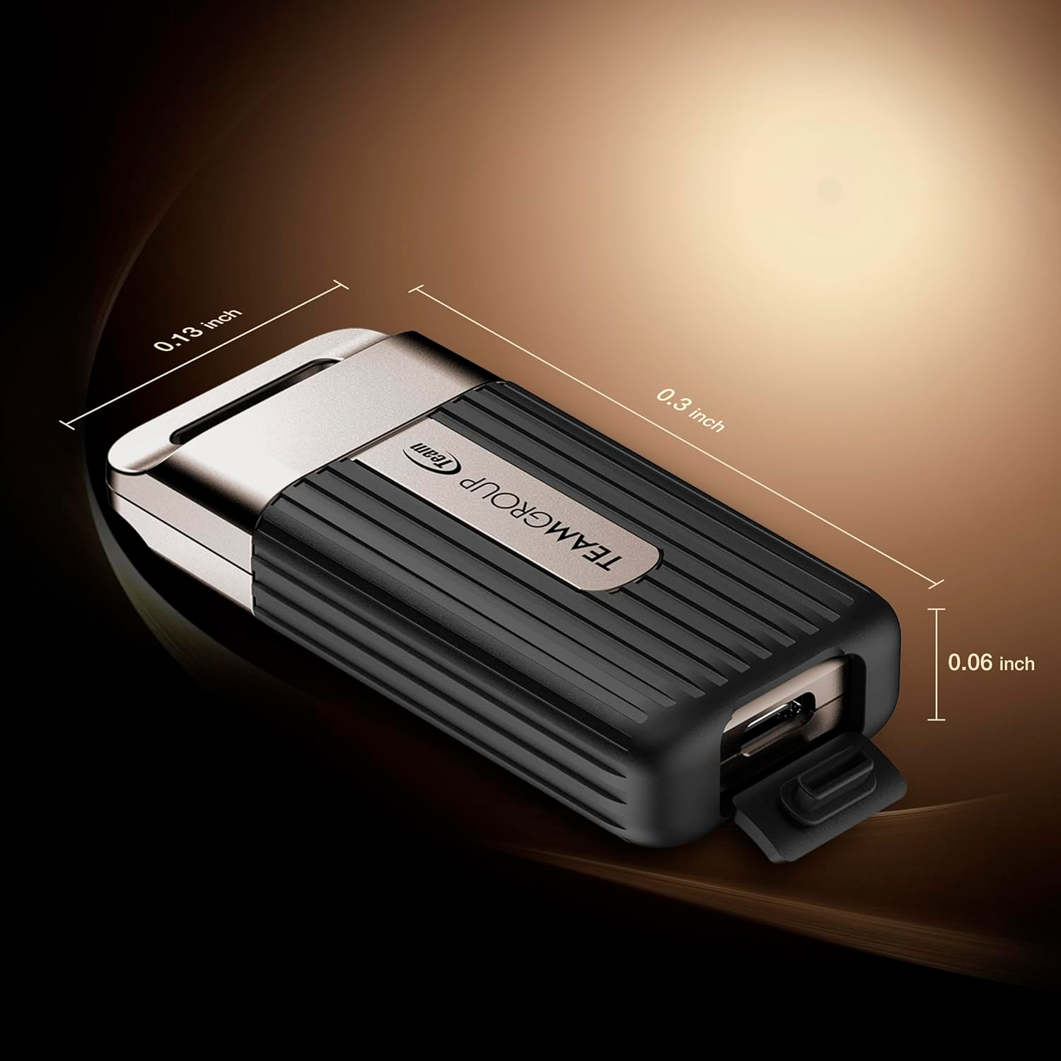Портативний SSD диск TEAM PD20 Mini 4TB USB3.2 Gen2x2 (TPSEG5004T0C102)