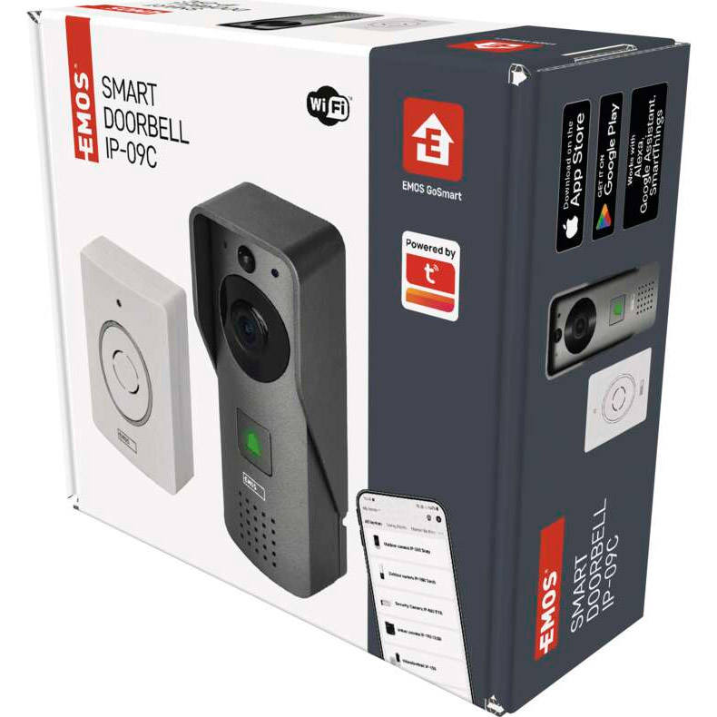 Wi-Fi видеозвонок EMOS GoSmart IP-09C (H4031)