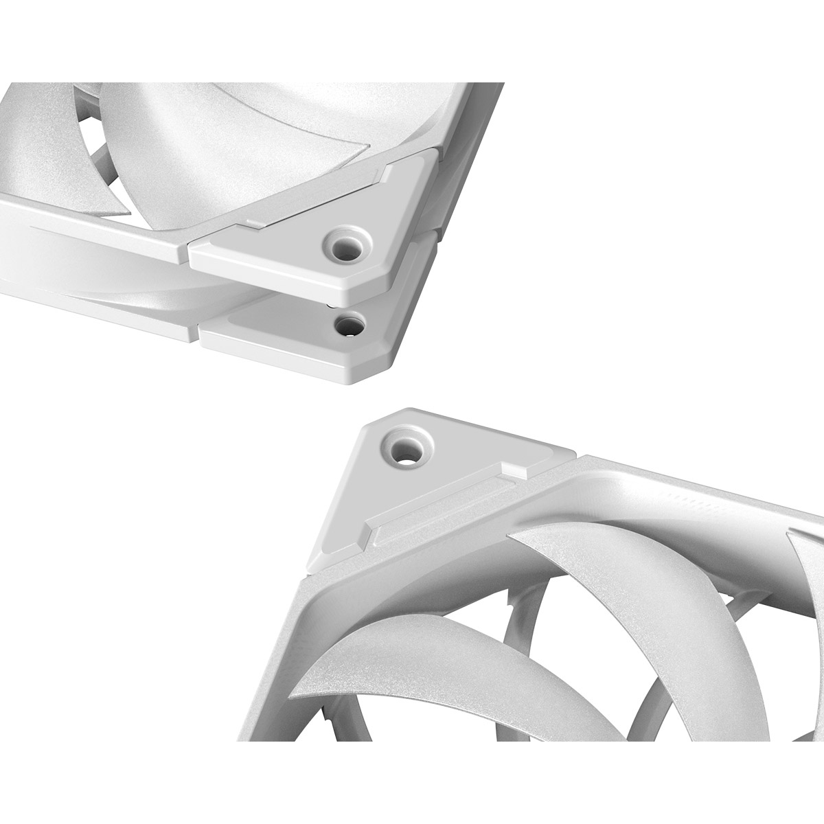 Комплект вентиляторів ID-COOLING TF-12025-Pro SW Trio White 3-Pack