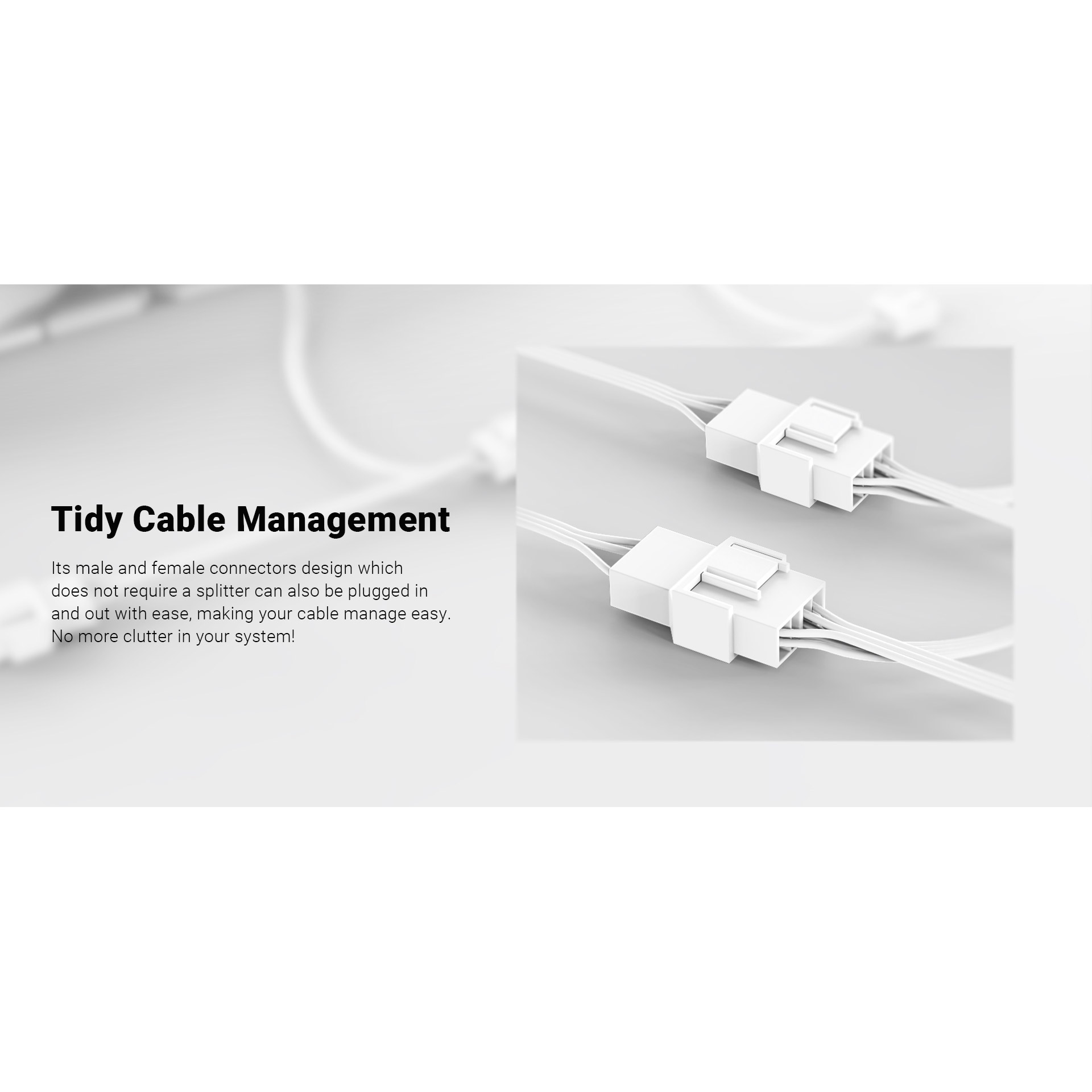 Комплект вентиляторів ID-COOLING TF-12025-Pro SW Trio White 3-Pack