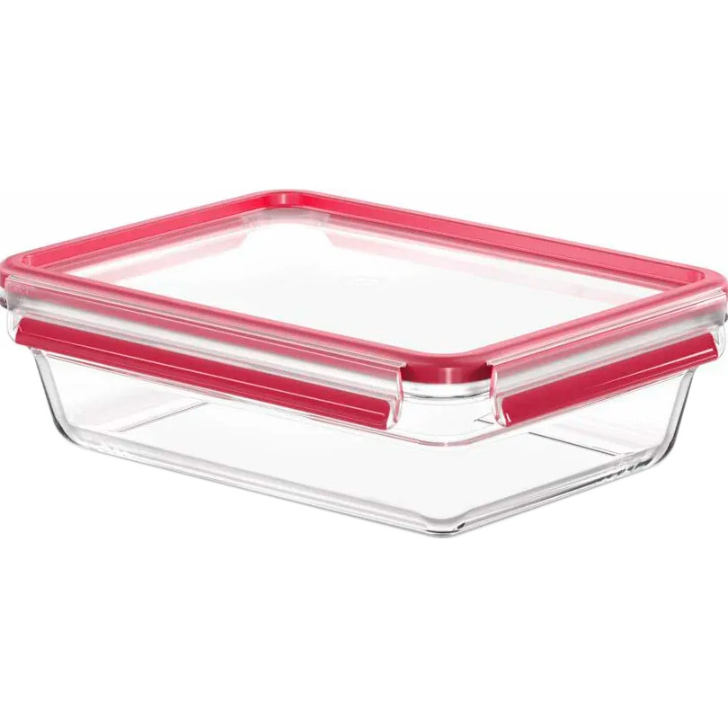Форма для запекания с крышкой TEFAL MasterSeal Glass 22.7x16.6x7.9см 1.3л (N1041010)