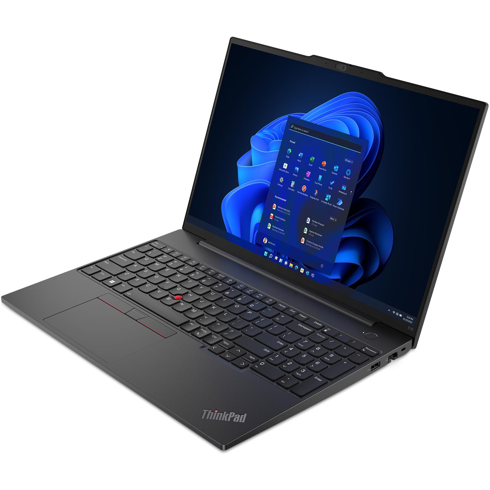 Ноутбук LENOVO ThinkPad E16 Gen 1 Graphite Black (21JQS9VD00)