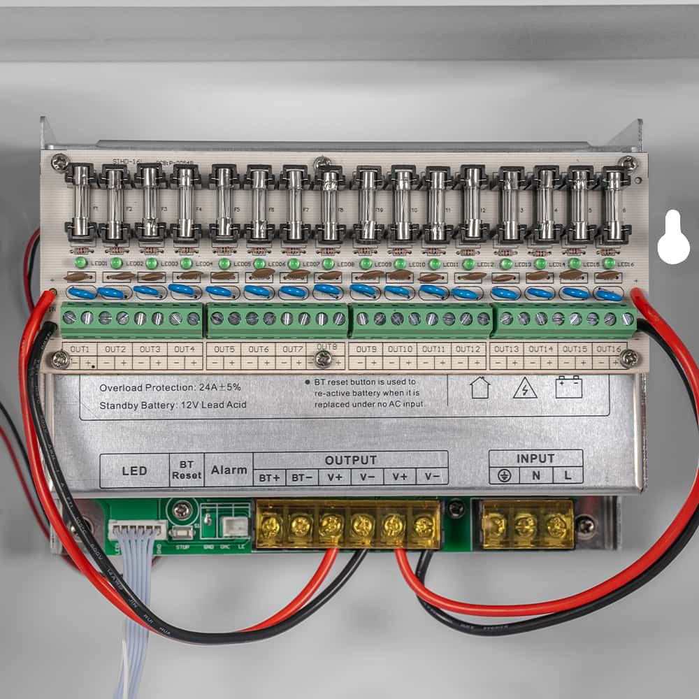 Блок безперебійного живлення KRAFT ENERGY PSU-1220LED/16CH