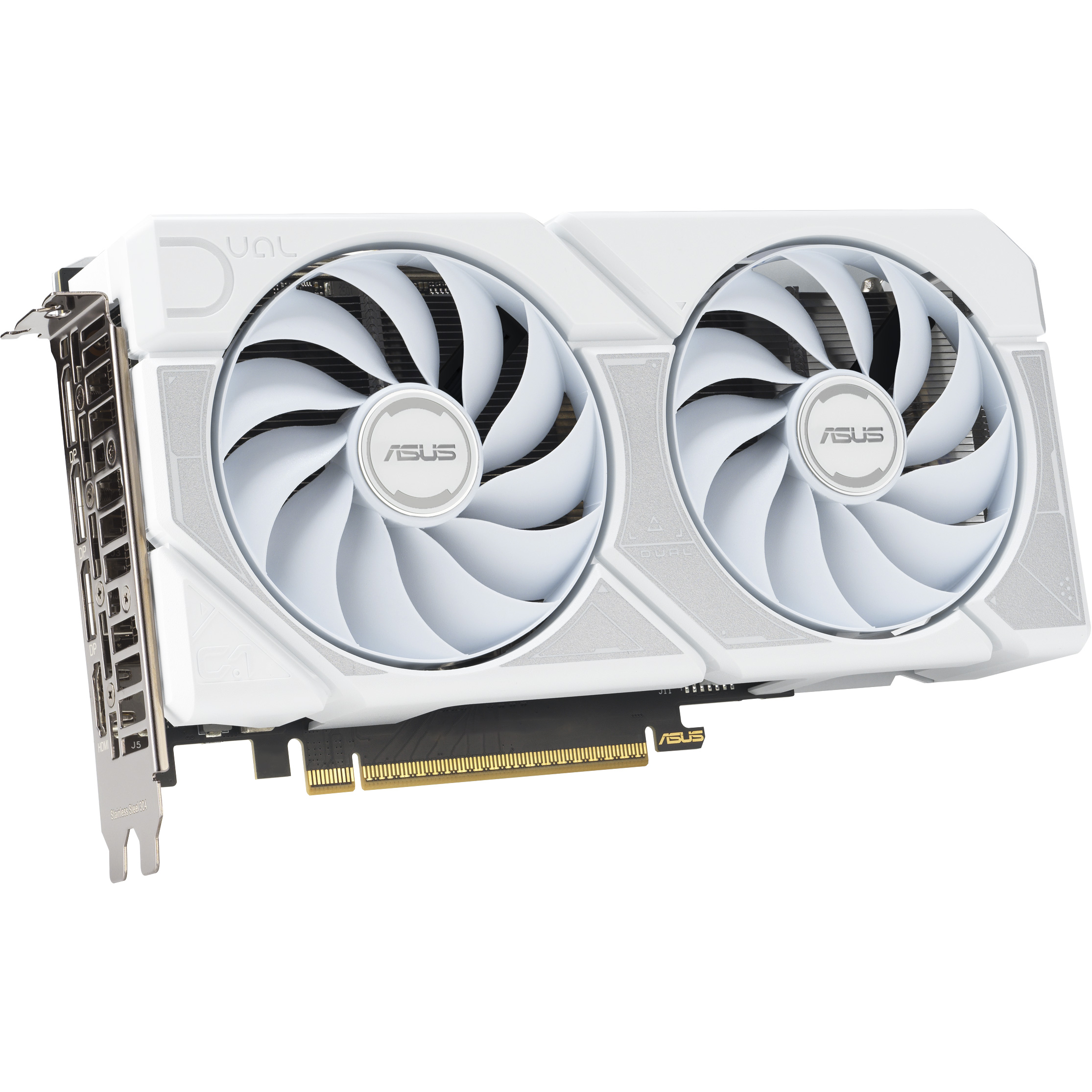 Відеокарта ASUS Dual GeForce RTX 5060 Ti 8GB GDDR7 White OC Edition (DUAL-RTX5060TI-O8G-WHITE)