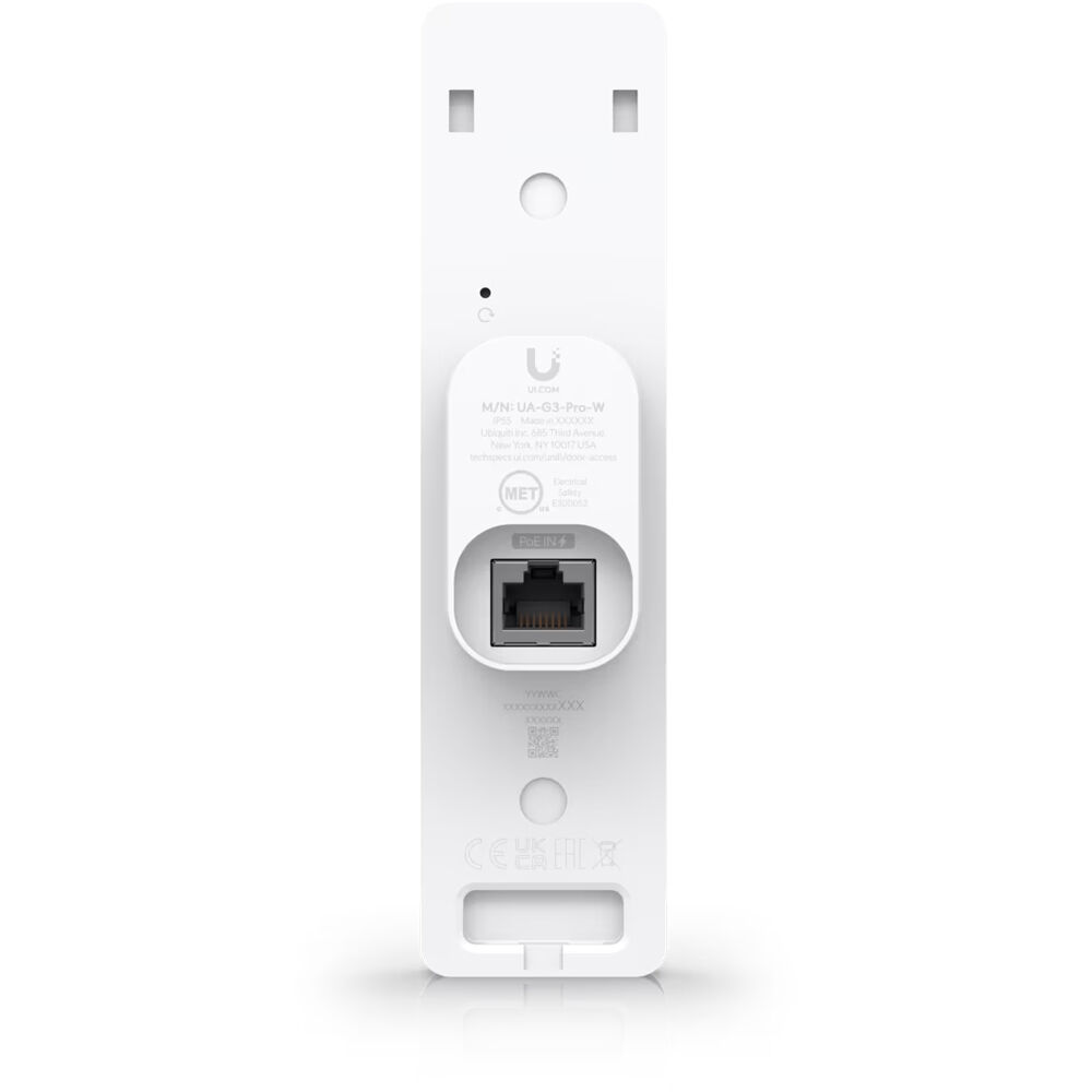 Терминал контроля доступа с функцией распознавания лиц UBIQUITI UniFi G3 Reader Pro White