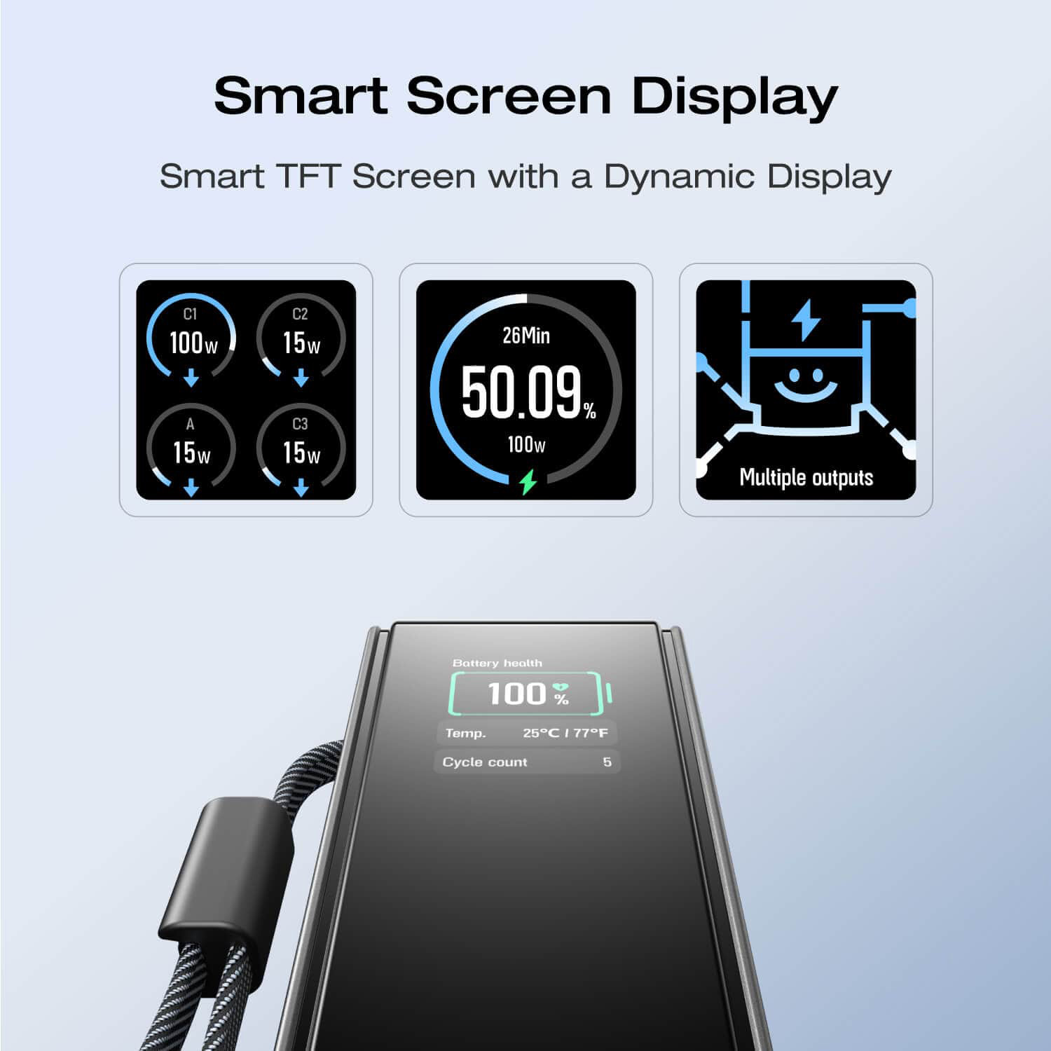 Повербанк ECOFLOW RAPID Power Bank 170W 25000mAh Black