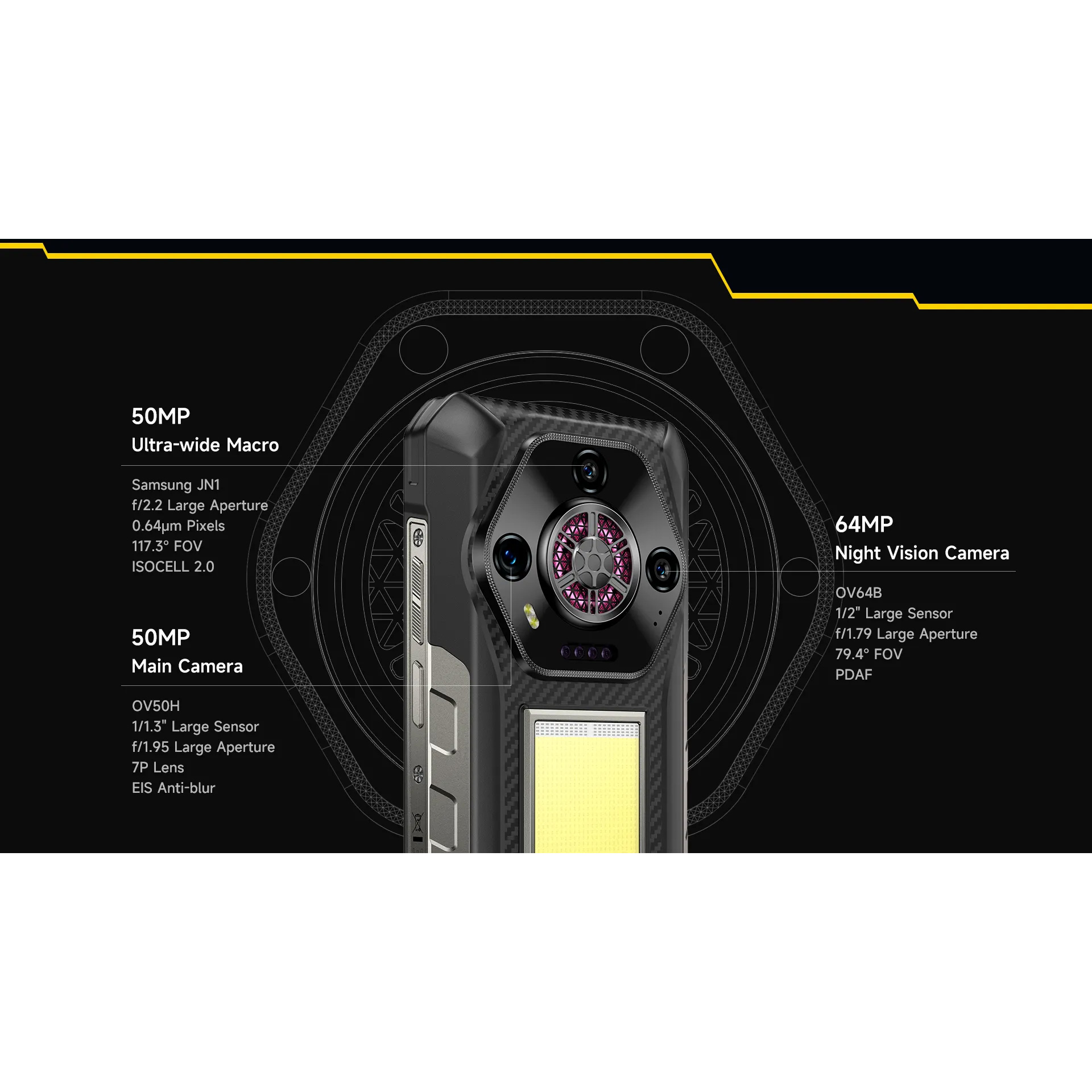 Смартфон ULEFONE Armor 30 12/512GB Magic Black