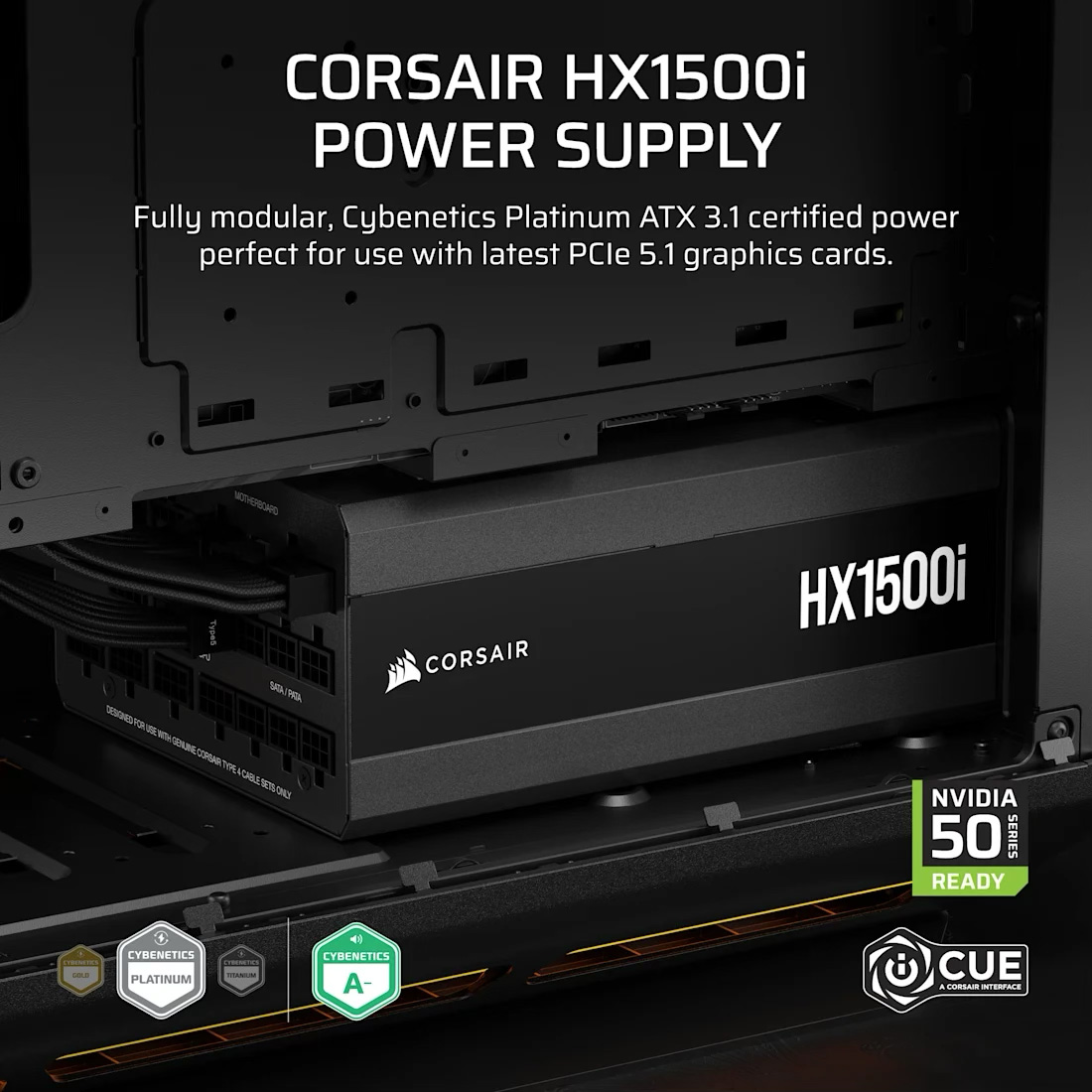 Блок живлення 1500W CORSAIR HX1500i (CP-9020309-EU)
