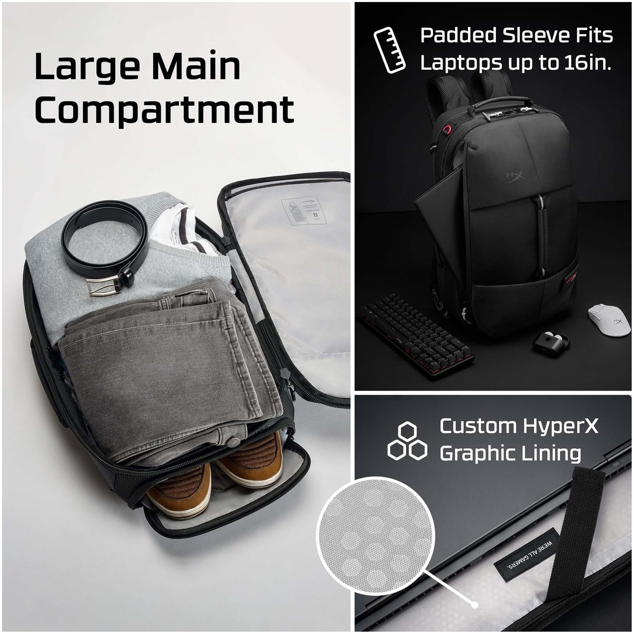 Рюкзак HYPERX Knight Backpack (8C525AA)