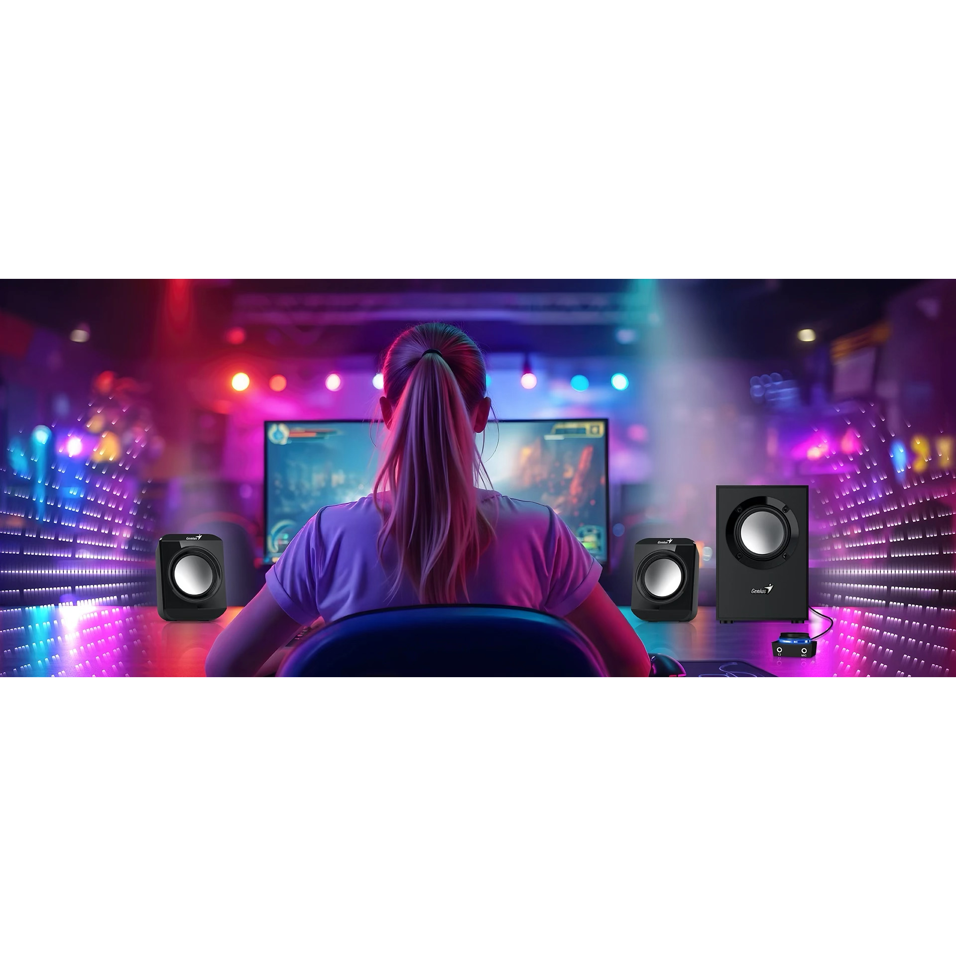 Акустична система GENIUS SW-2.1 300 II Black (31730053401)