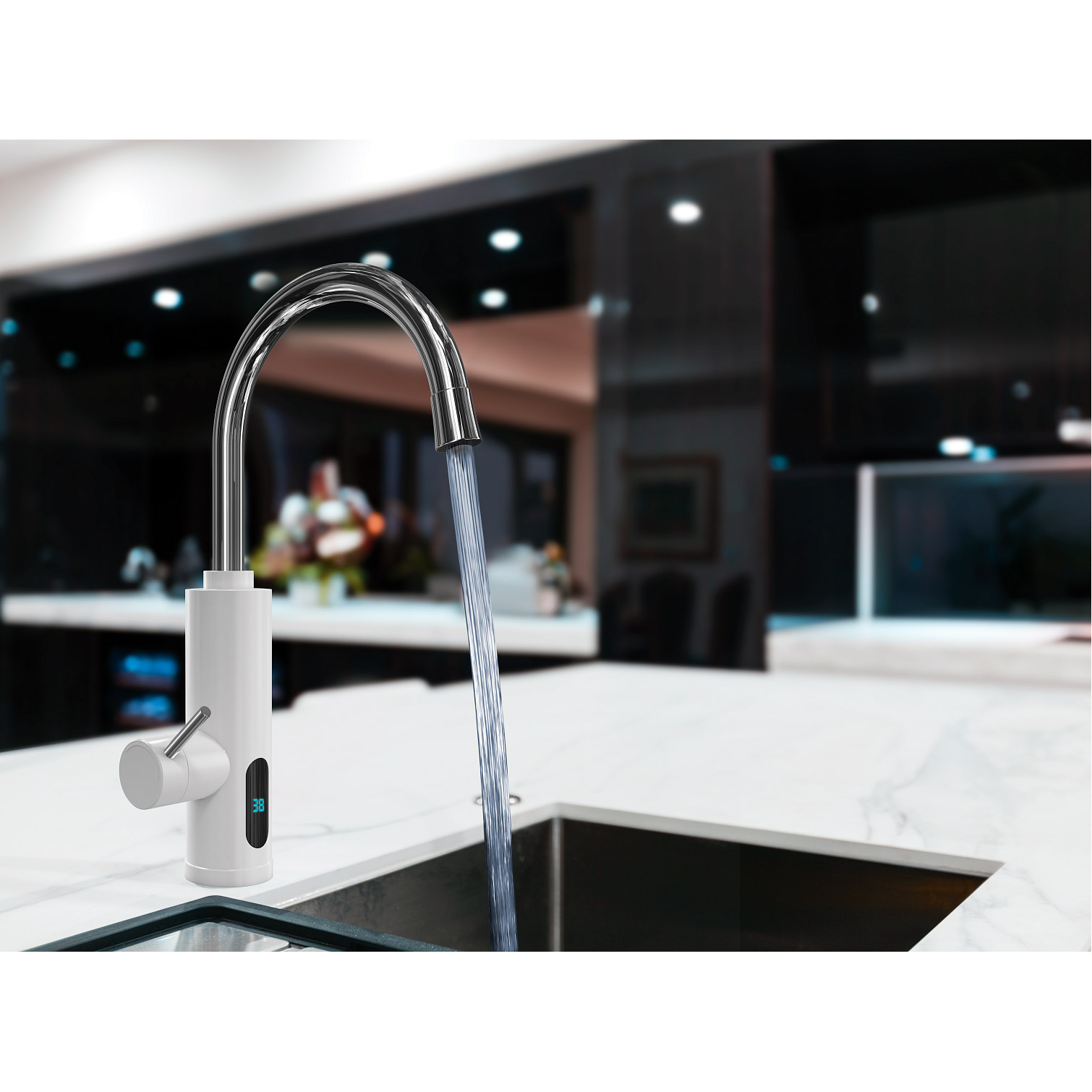 Водонагреватель проточный ELECTROLUX Taptronic White