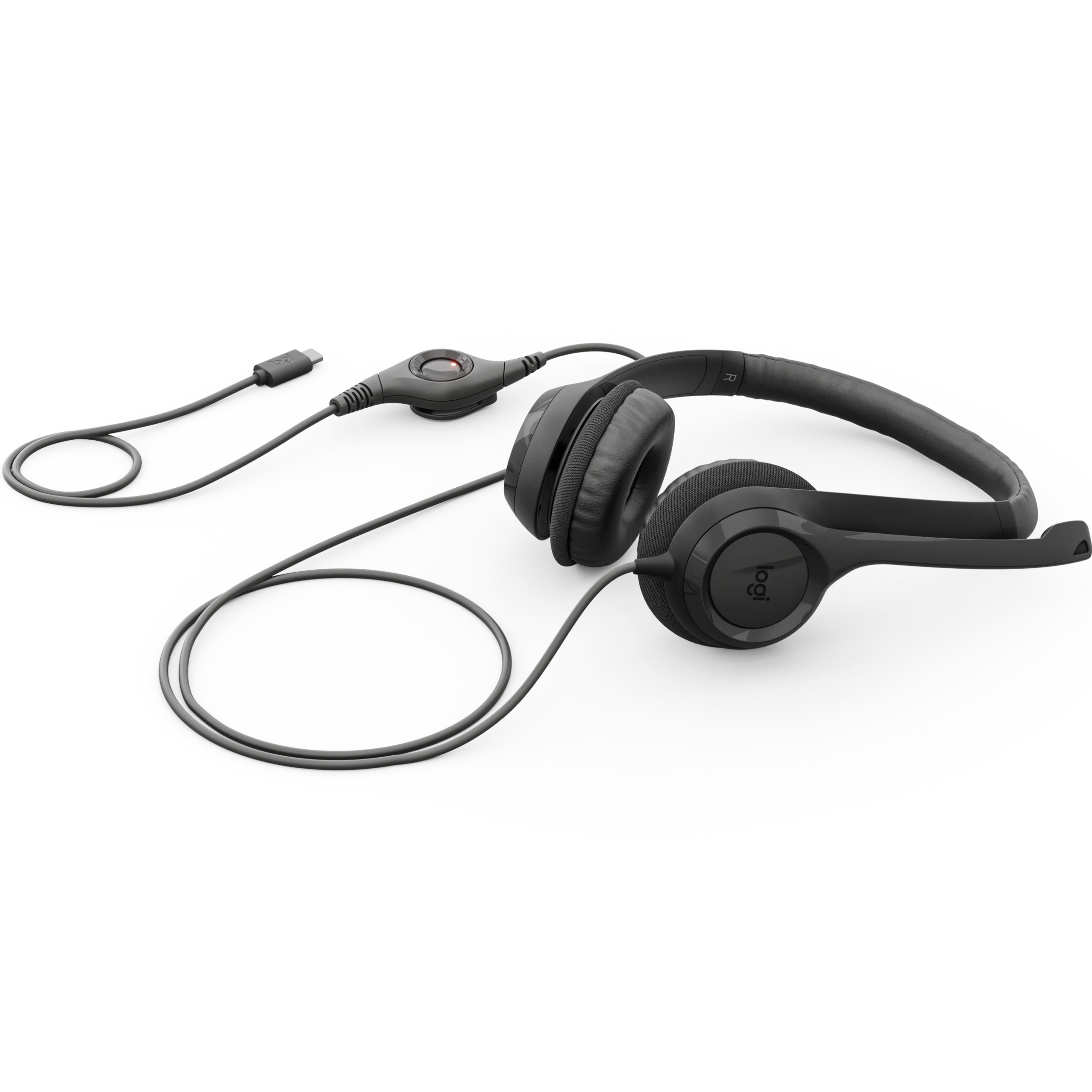 Наушники LOGITECH H390 USB-C Black (981-001576)