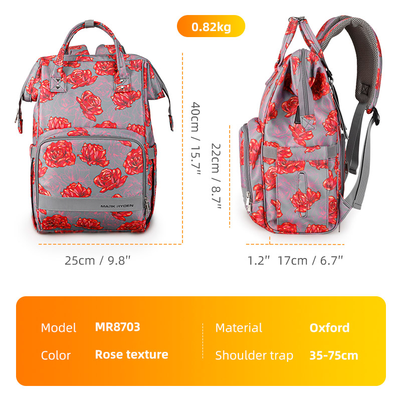 Рюкзак для мамы MARK RYDEN Supermom MR8703 Rose