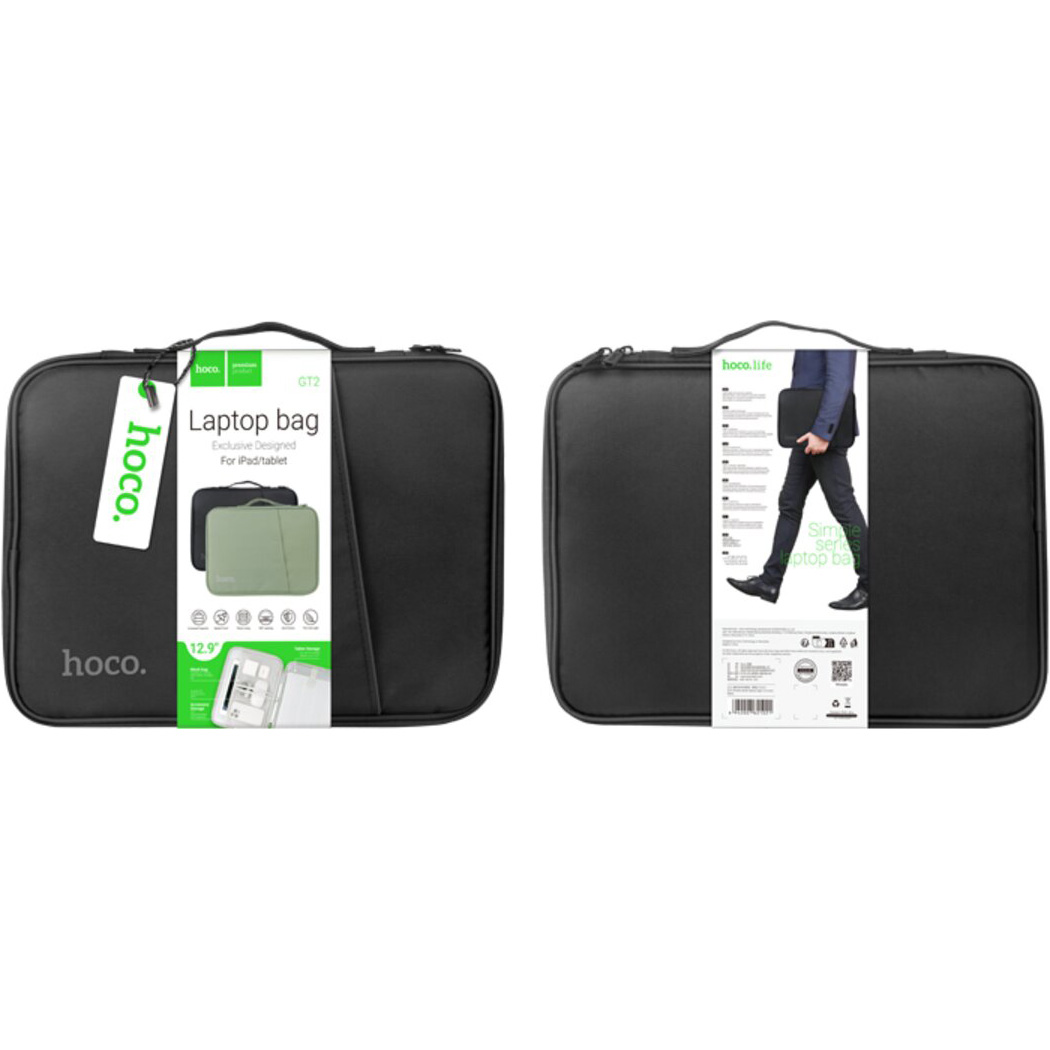 Сумка для ноутбука HOCO GT2 Simple 12.9" Black (6942007621021)