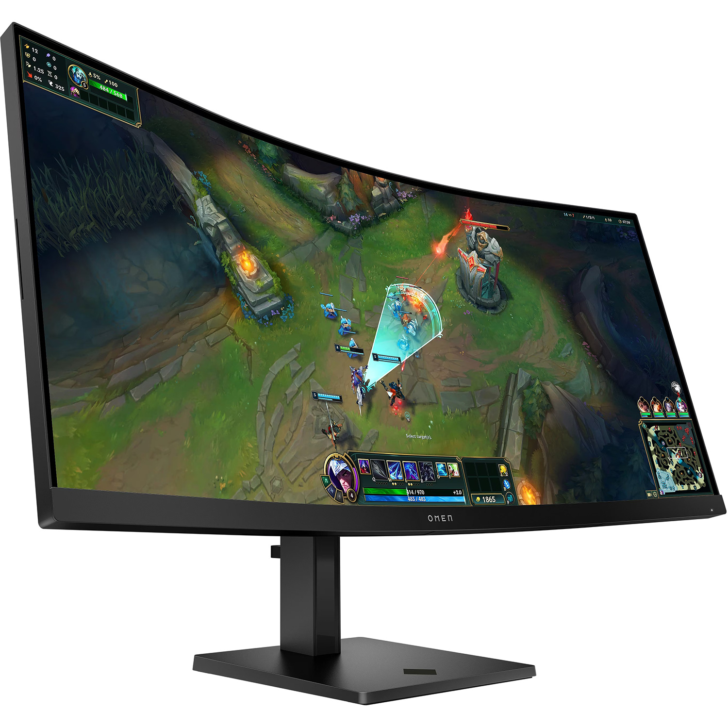 Монітор 34" HP Omen 34c G2 (AV4C1AA)