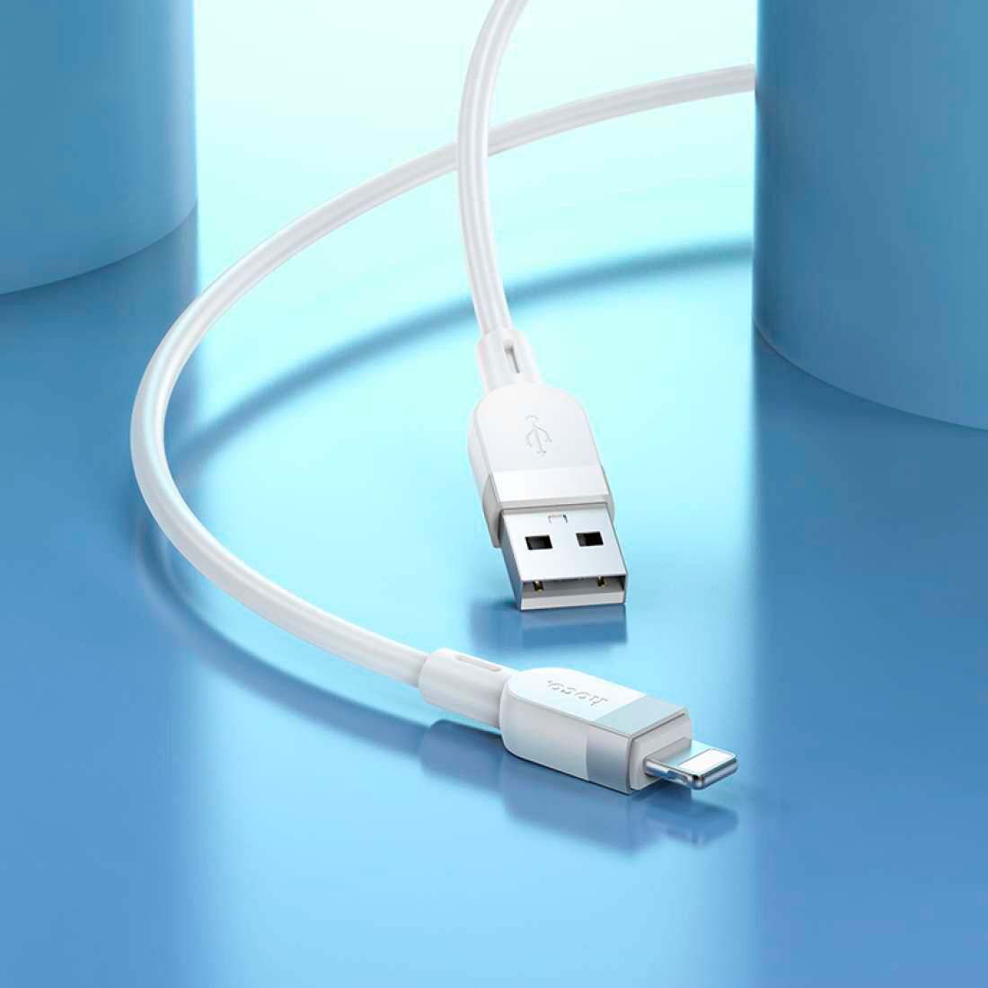 Кабель HOCO X109 Energy USB-A to Lightning 1м White