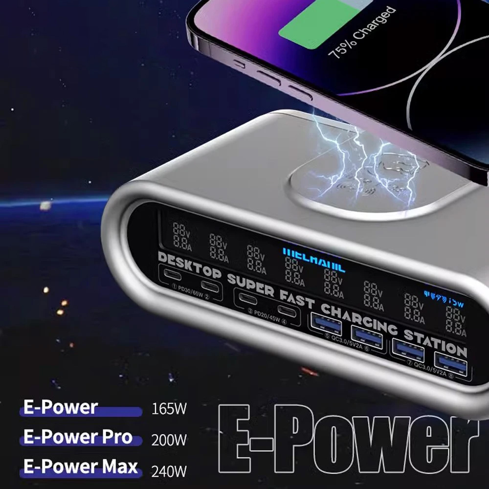 Зарядная станция MECHANIC E-Power Max 240W Silver