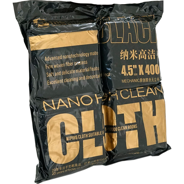 Салфетки влажные чистящие MECHANIC Nano Black 400шт