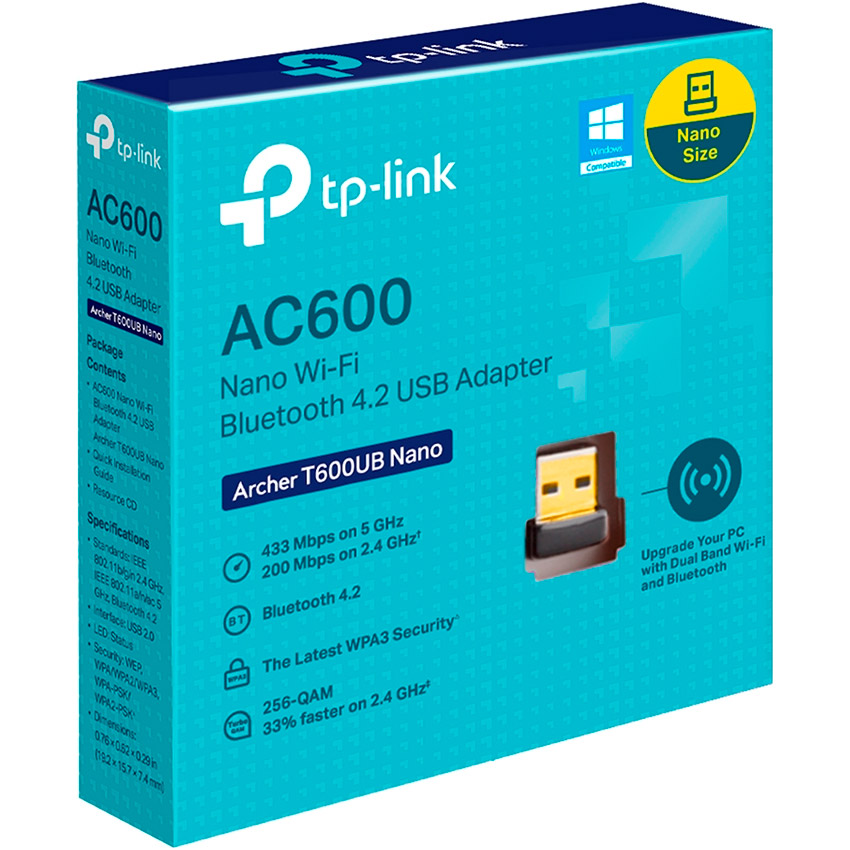 Wi-Fi адаптер TP-LINK Archer T600UB Nano