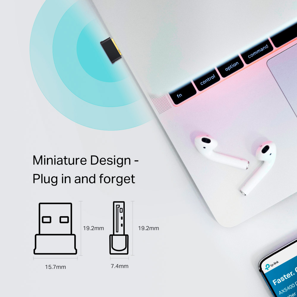 Wi-Fi адаптер TP-LINK Archer T600UB Nano