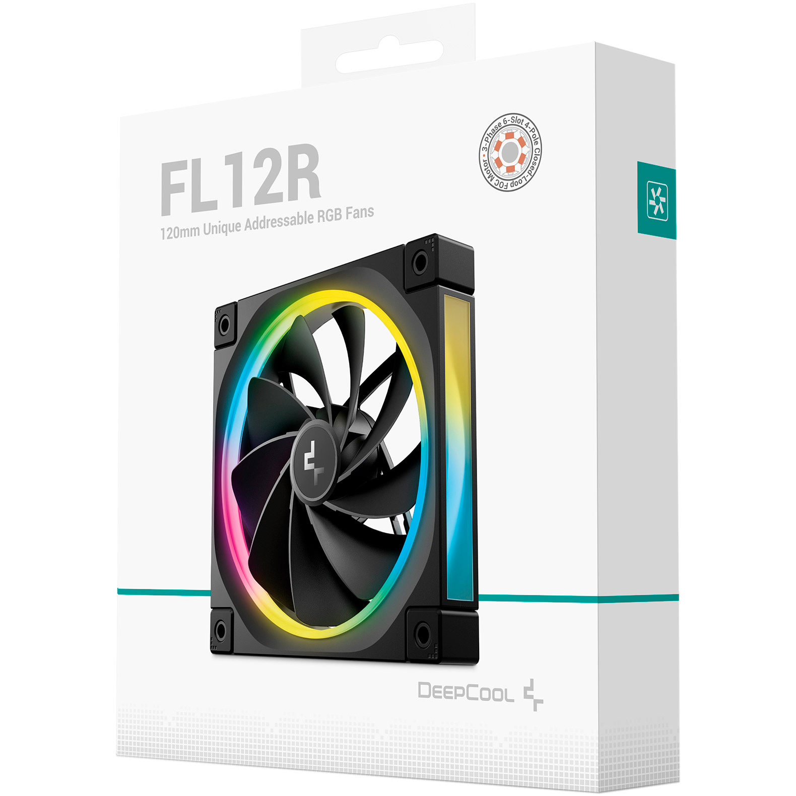 Вентилятор DEEPCOOL FL12R ARGB Black (R-FL12R-BKAPN1-G)