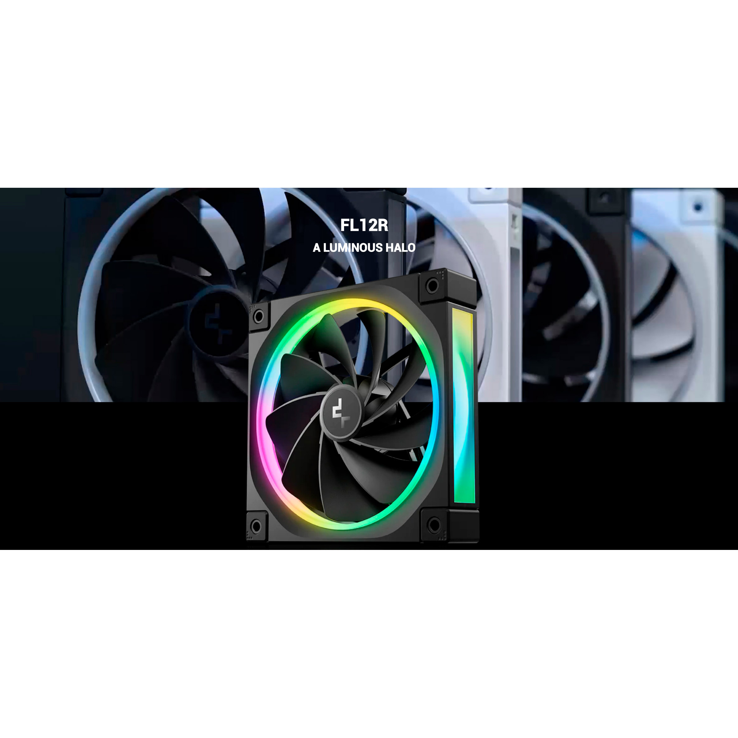 Вентилятор DEEPCOOL FL12R ARGB Black (R-FL12R-BKAPN1-G)