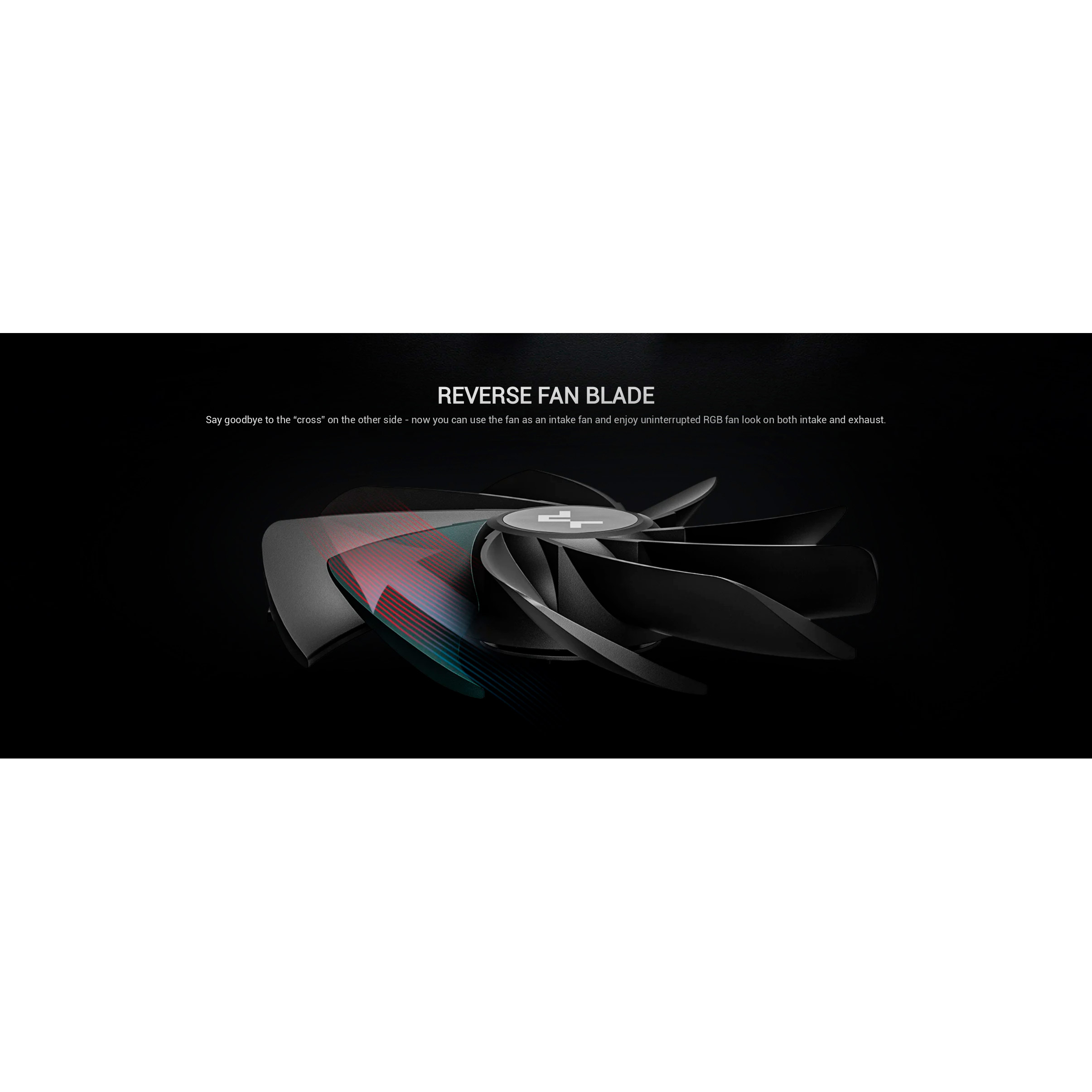 Вентилятор DEEPCOOL FL12R ARGB Black (R-FL12R-BKAPN1-G)
