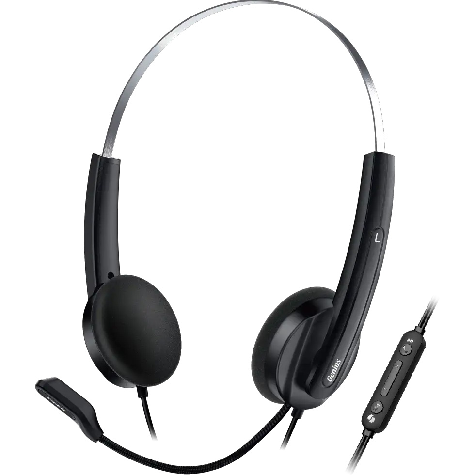 Гарнитура GENIUS HS-220U USB-C Black
