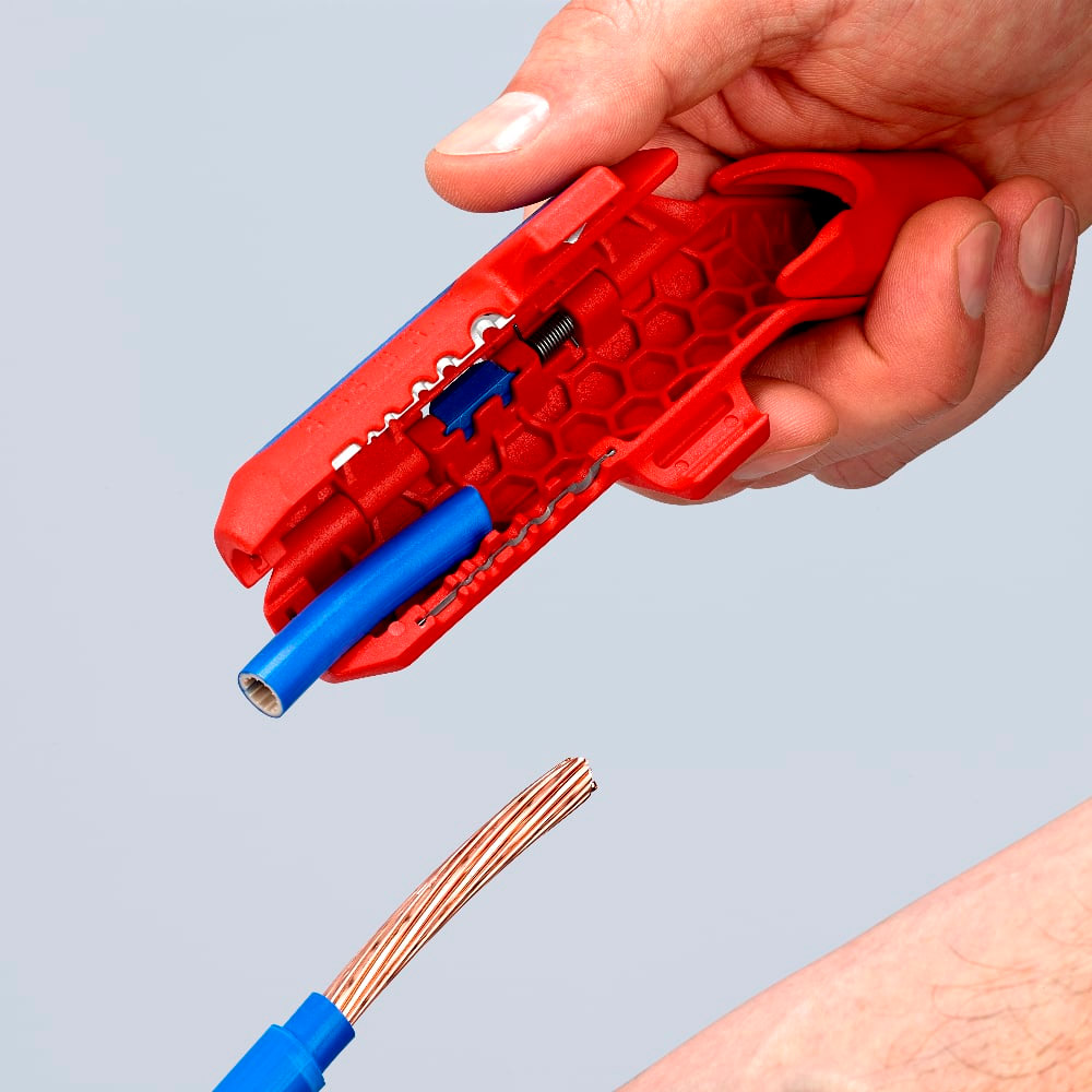 Інструмент для зняття ізоляції KNIPEX ErgoStrip (16 95 01)