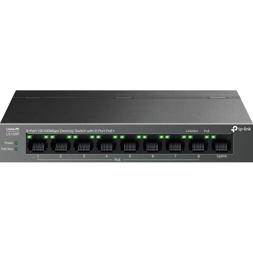 Коммутатор TP-LINK LiteWave LS109P