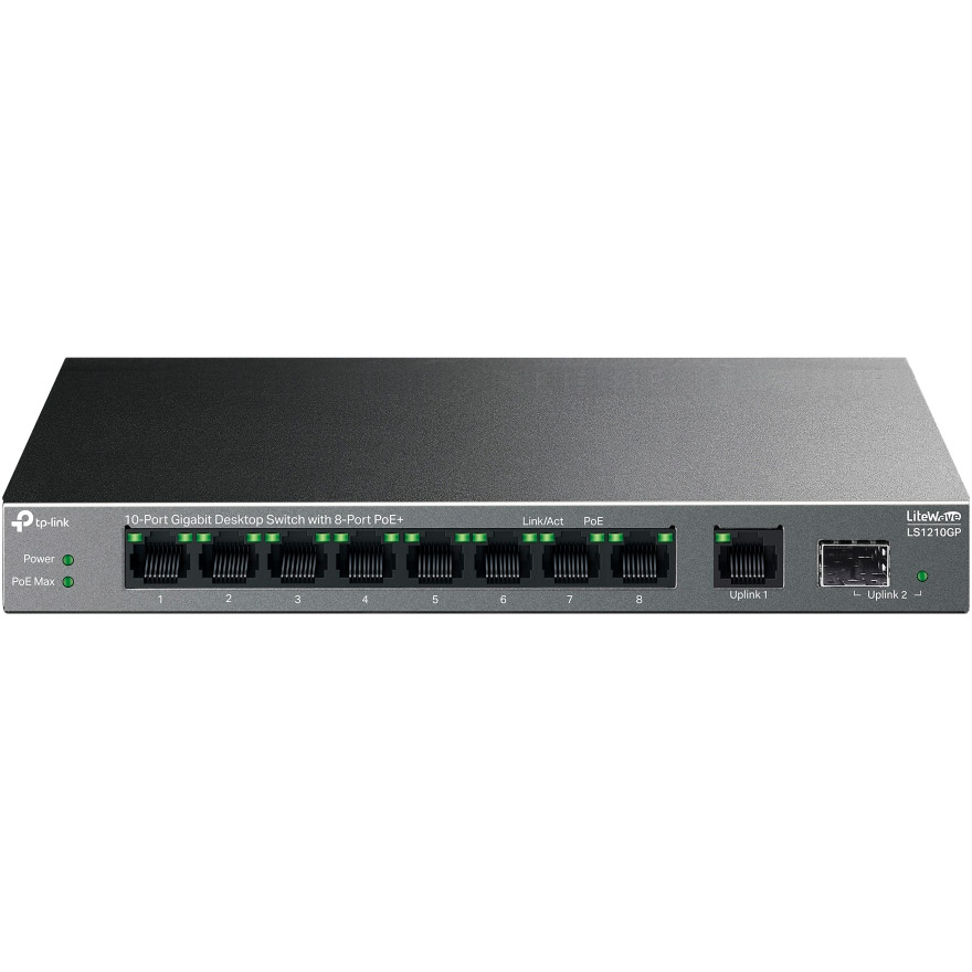 Комутатор TP-LINK LiteWave LS1210GP