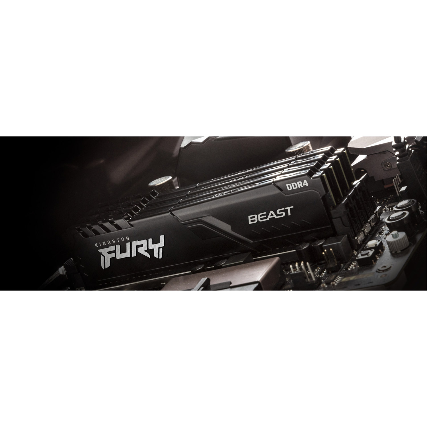 Модуль пам'яті KINGSTON FURY Beast DDR4 DDR4 3200MHz 8GB Black (KF432C16BB/8WP)