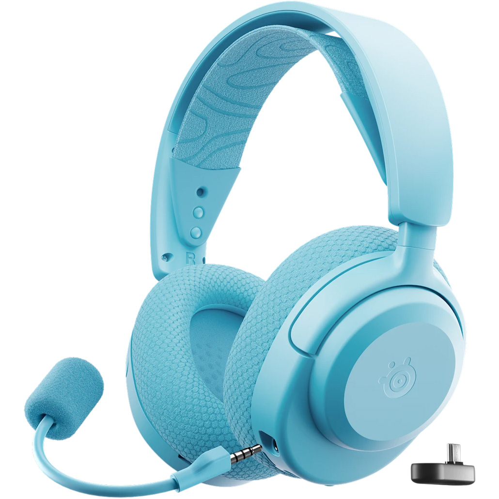 Наушники геймерские STEELSERIES Arctis Nova 3X Wireless Aqua (61691)
