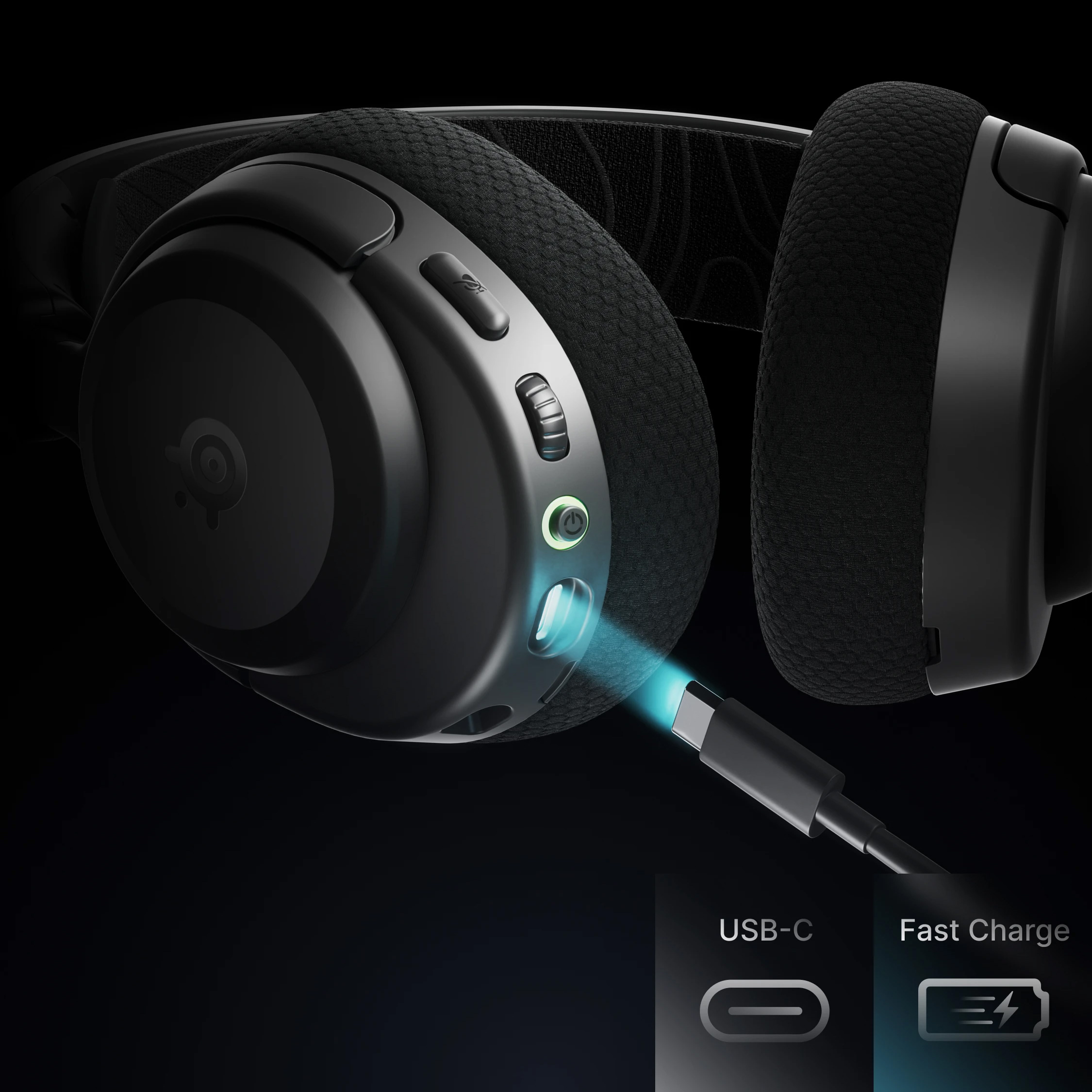 Наушники геймерские STEELSERIES Arctis Nova 3X Wireless Black (61689)