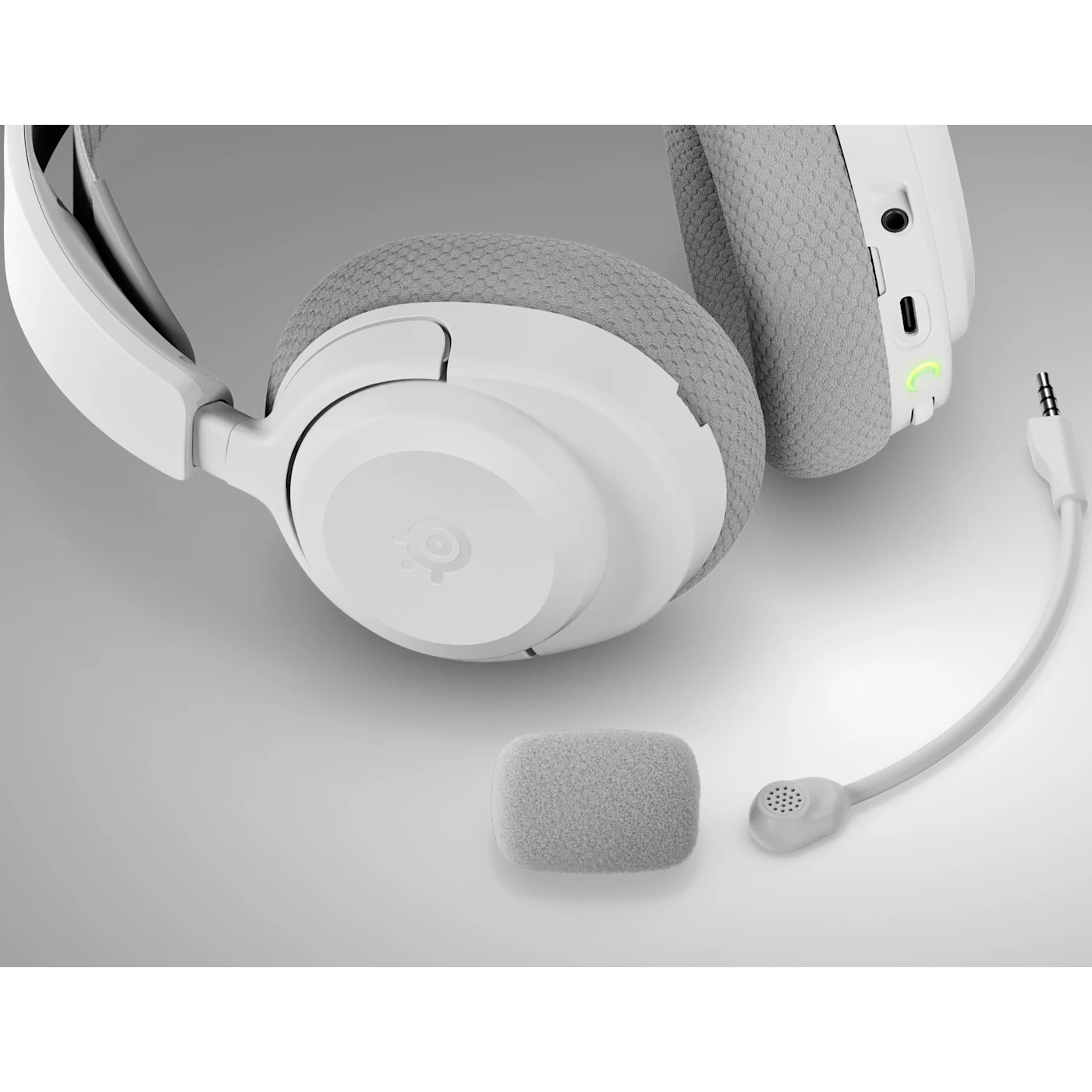 Наушники геймерские STEELSERIES Arctis Nova 3X Wireless White (61690)